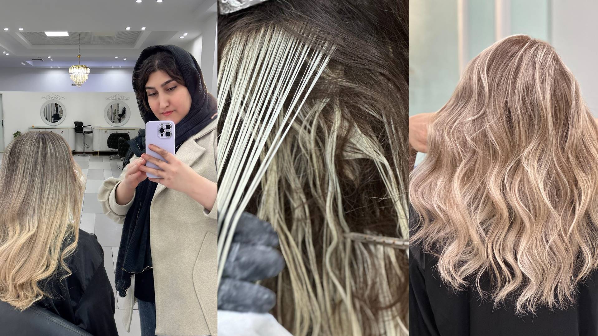 هایلایت حرفهای؛ درخشندگی طبیعی و زیبا برای موهای شما با مریم خزائی در شهریار
